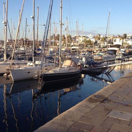 Schoene Wohnung Direkt Am Meer Mit Meerblick, Wlan Puerto De Mogan Dış mekan fotoğraf